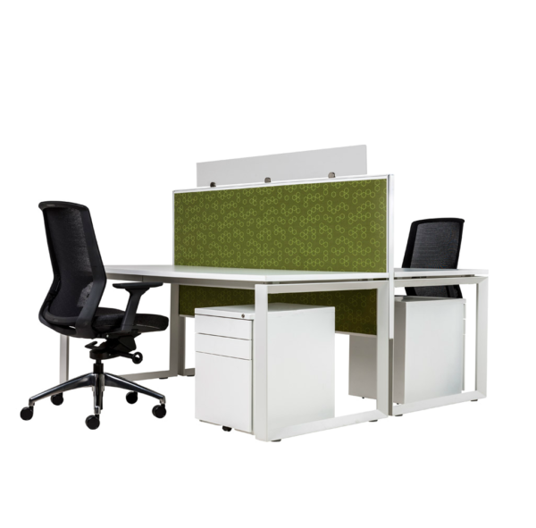 4 person workstation high partition